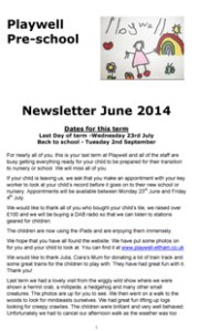 NEWSLETTER June 2014-1